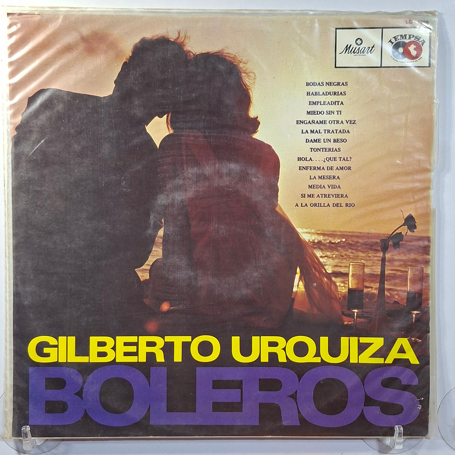 lp Gilberto Urquiza Boleros made peru 1970 latin bolero