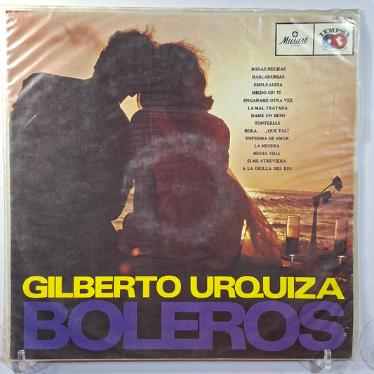 lp Gilberto Urquiza Boleros made peru 1970 latin bolero