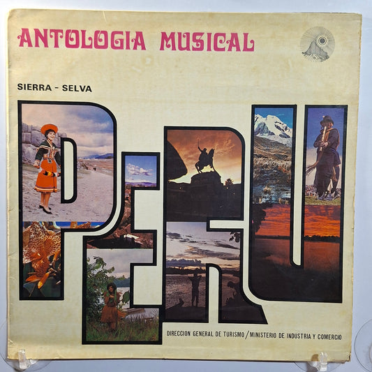 lp Peru Antologia Musical Vol 2 Sierra Selva Raul Garcia Zarate Los Errantes Conjunto Corazon de la Selva varios made peru 1975 folk