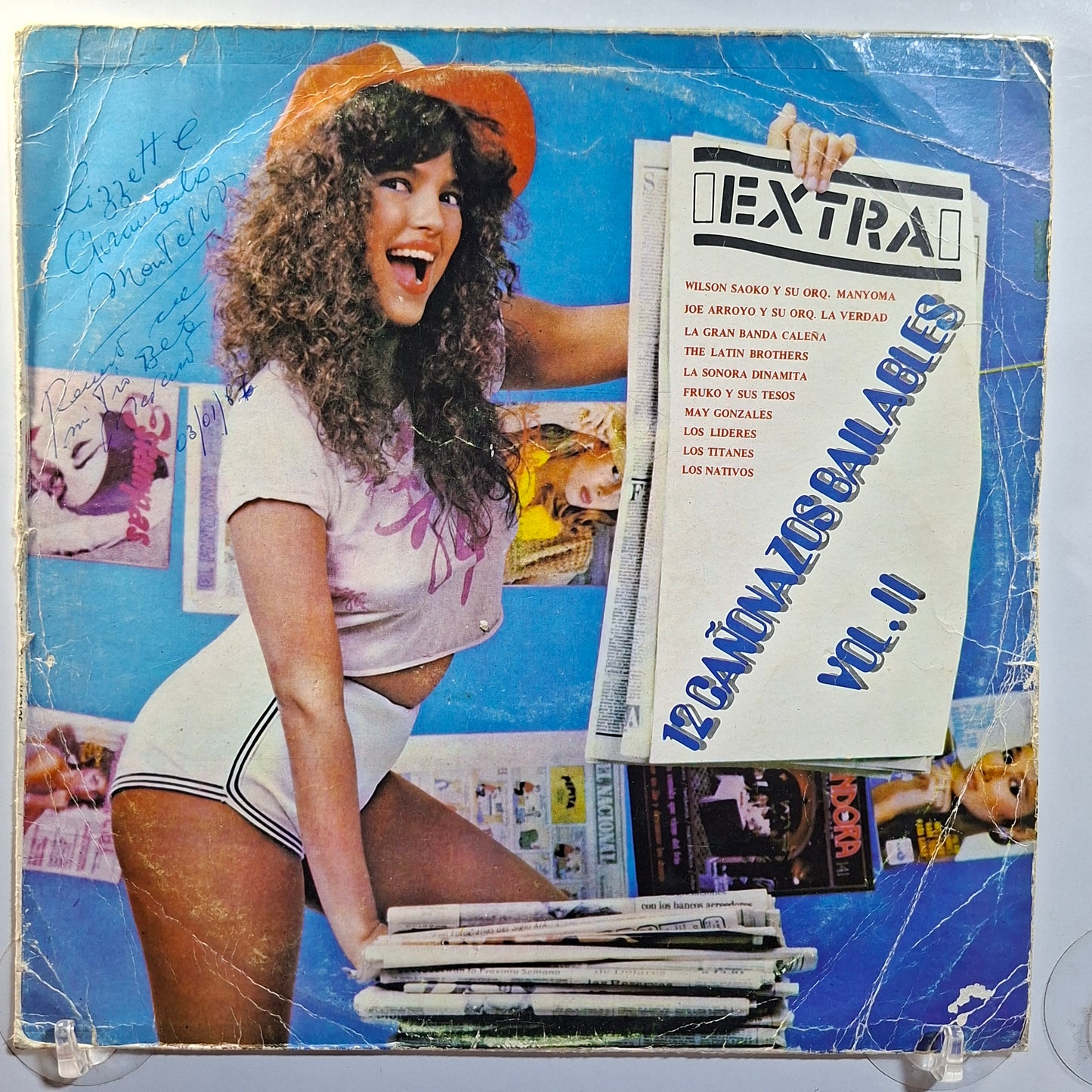 lp 12 cañonazos bailables vol 2 the latin brothers joe arroyo los titanes varios made peru 1985 salsa