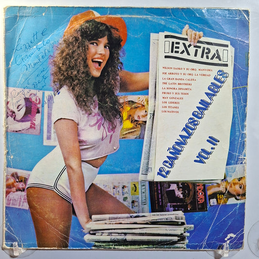 lp 12 cañonazos bailables vol 2 the latin brothers joe arroyo los titanes varios made peru 1985 salsa