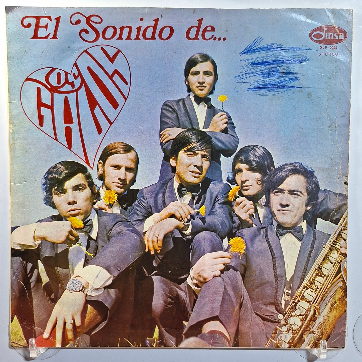 lp Los Galos como deseo ser tu amor made peru 1970 disco color latin pop