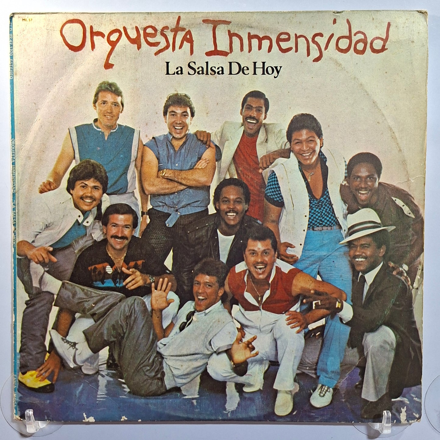 lp Orquesta Inmensidad La Salsa de Hoy made peru 1984 salsa