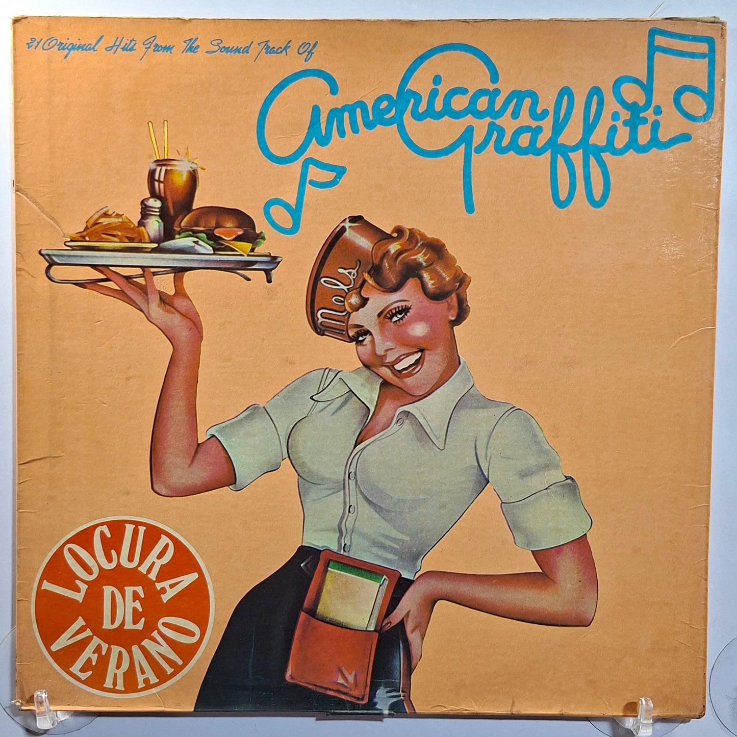 lp 21 Original Hits From The Sound Track Of American Graffiti The Beach Boys Chuck Berry Del Shannon varios made peru 1974 gatefold soundtrack