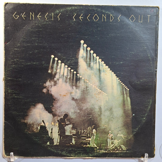x2 lp Genesis Seconds Out made colombia 1979 gatefold rock