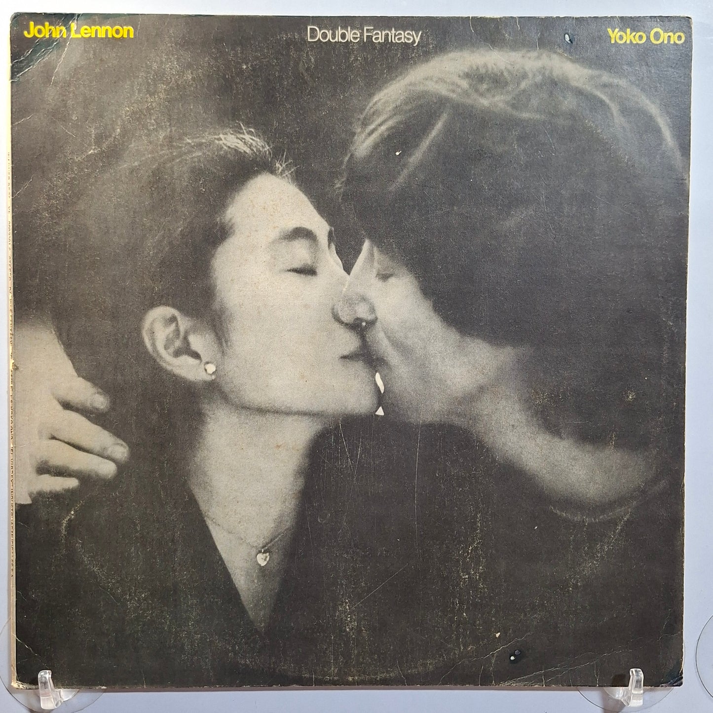 lp John Lennon & Yoko Ono Double Fantasy made usa 1980 con insert pop rock