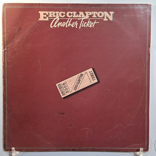 lp Eric Clapton Another Ticket made peru 1981 rock