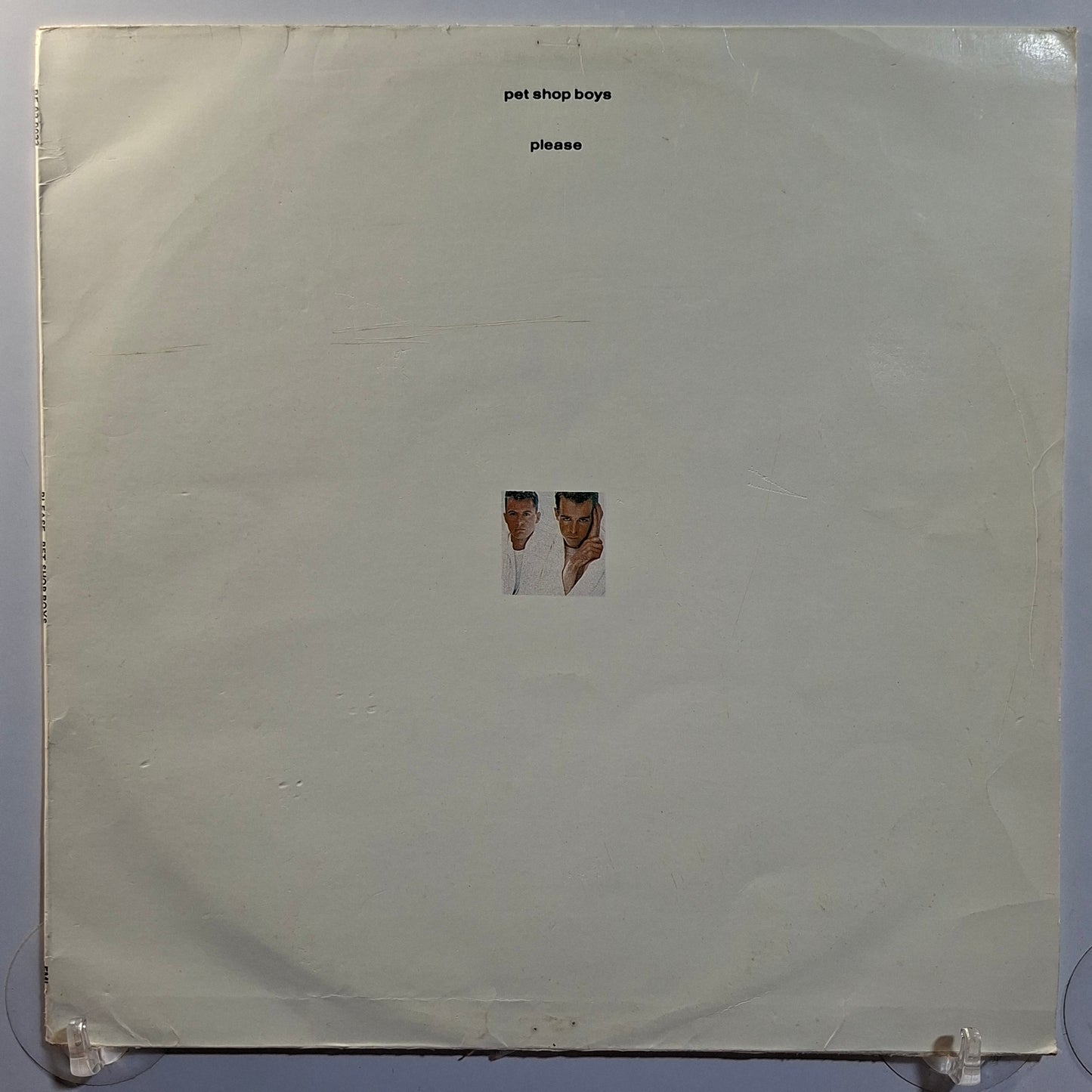 lp Pet Shop Boys Please made peru 1986 Synth pop