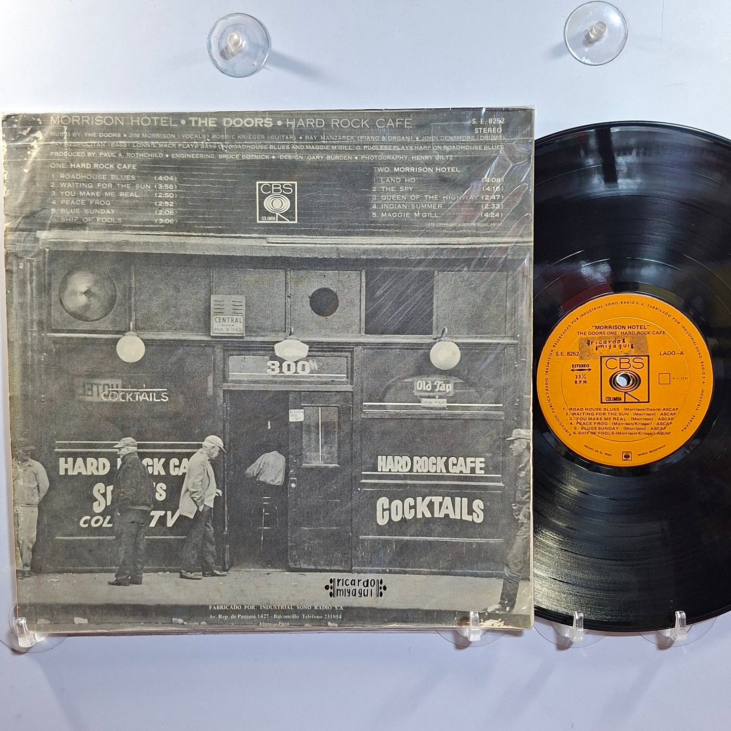 lp The Doors Morrison Hotel made peru 1970 Psychedelic rock
