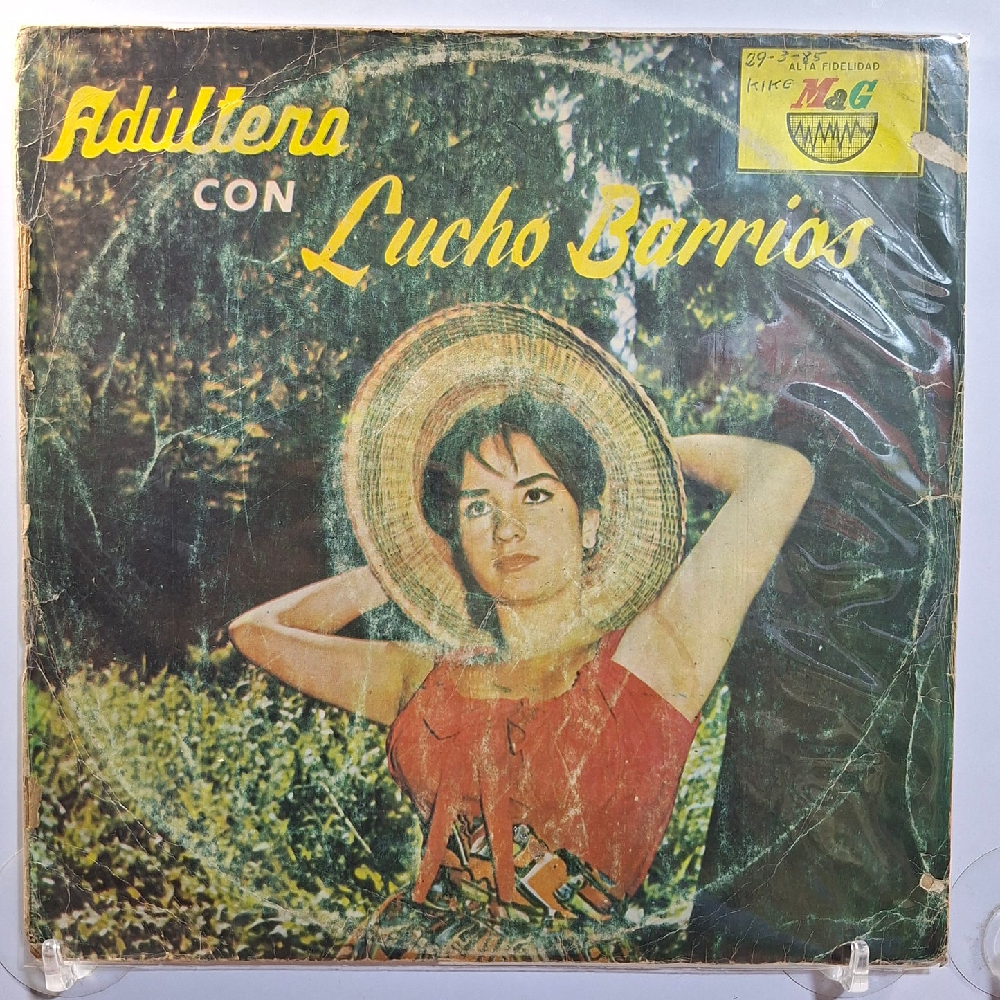 lp Lucho Barrios adultera made peru 1958 latin bolero