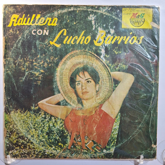 lp Lucho Barrios adultera made peru 1958 latin bolero