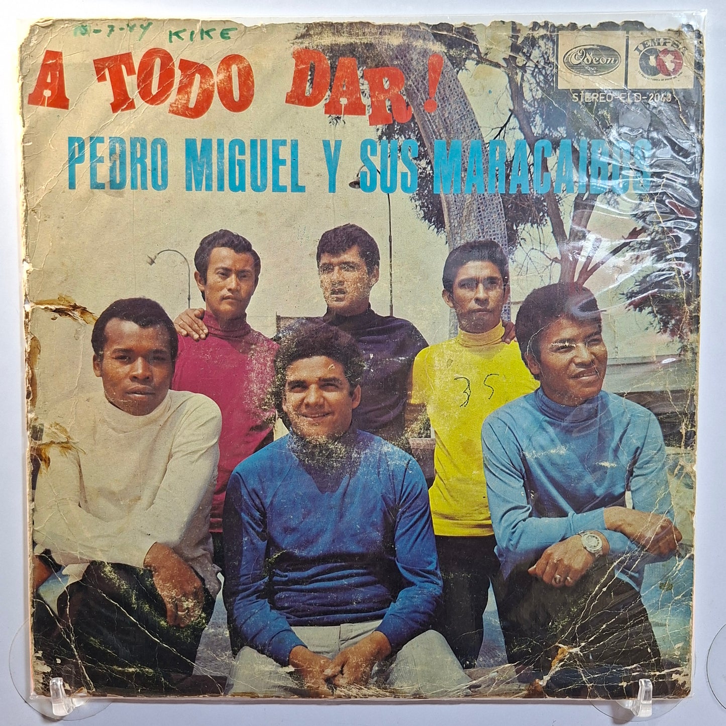 lp Pedro Miguel y sus Maracaibos A Todo Dar made peru 1972 latin guaracha guaguanco