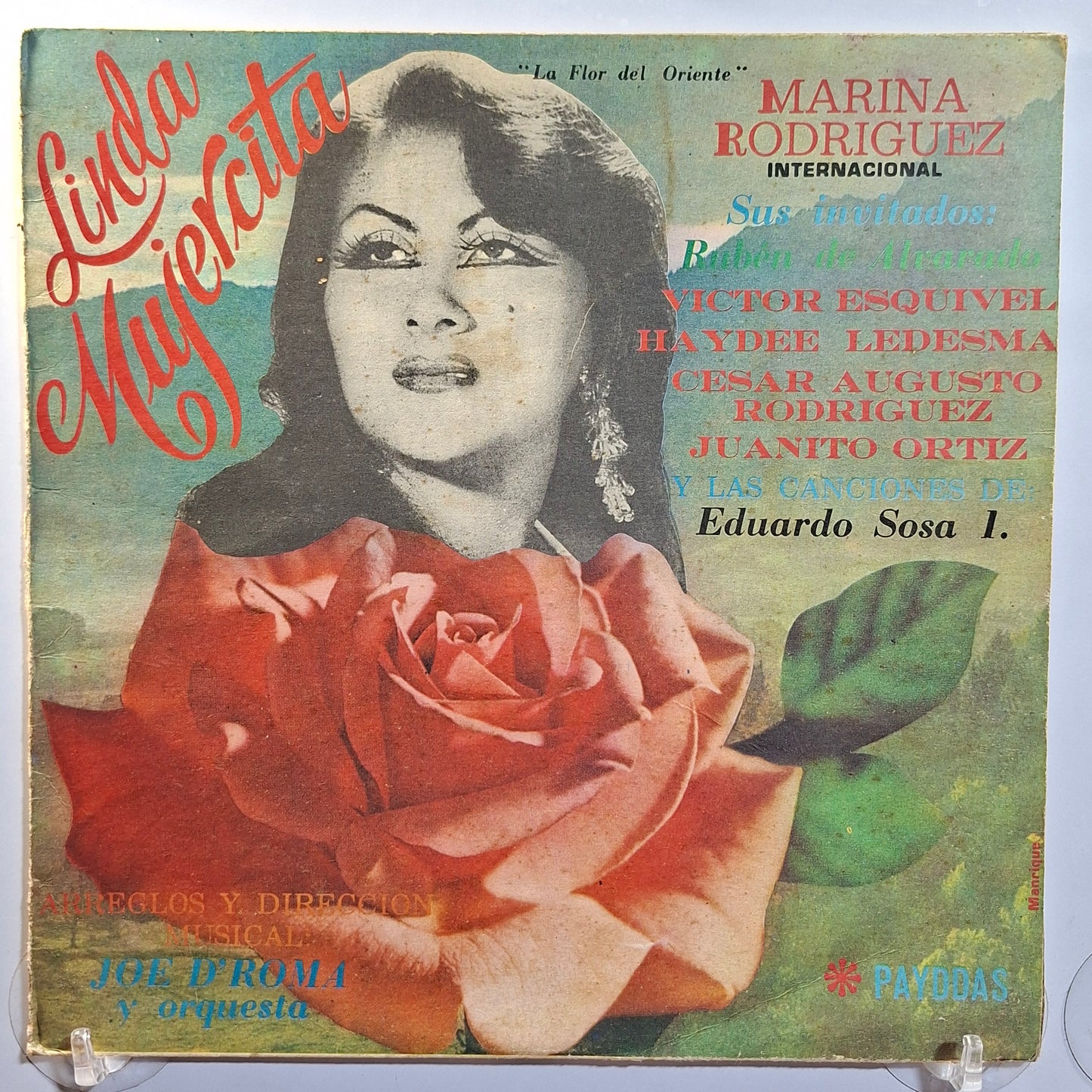 lp Marina Rodriguez Linda Mujercita made peru 1973 latin bolero