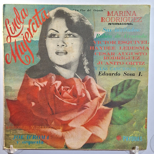 lp Marina Rodriguez Linda Mujercita made peru 1973 latin bolero