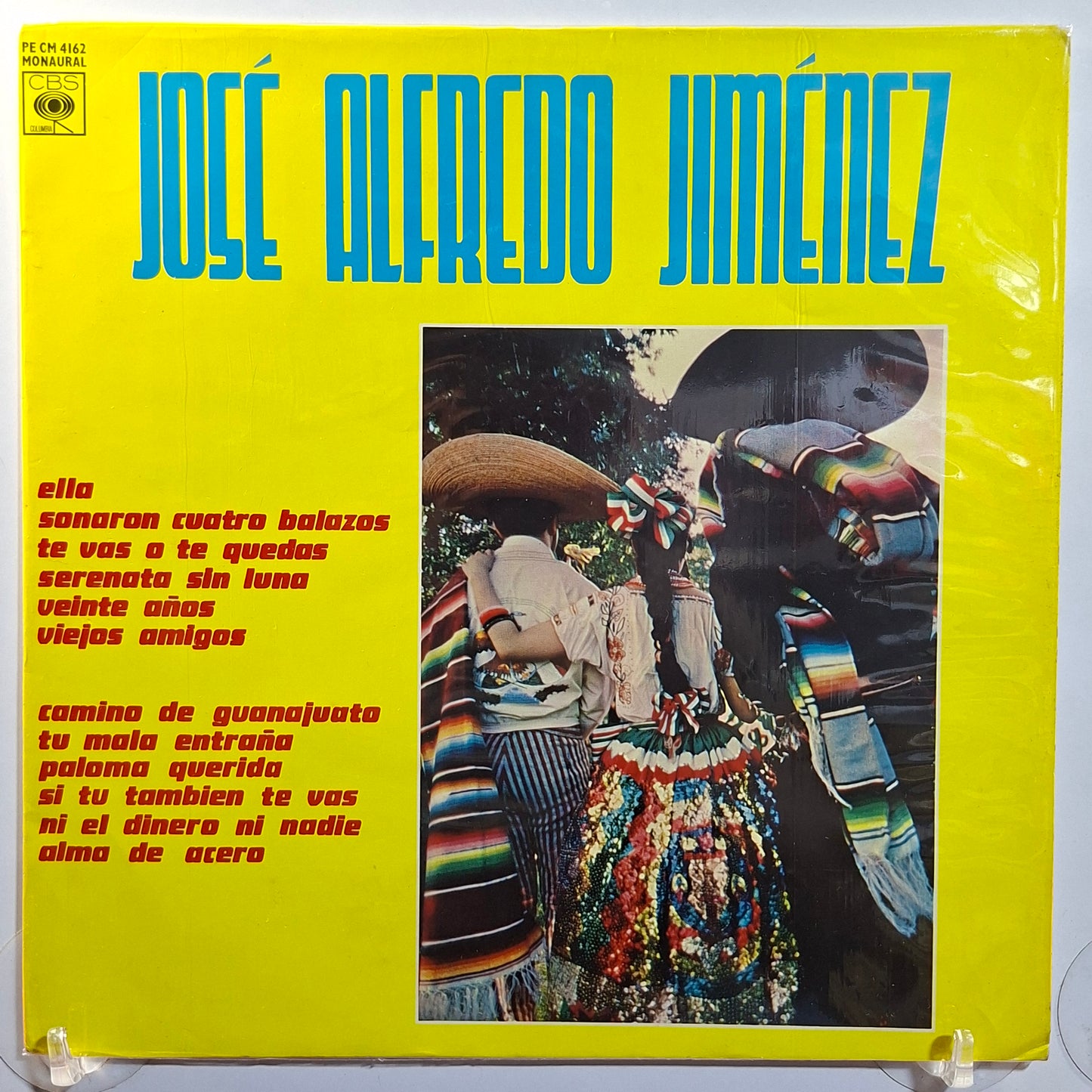 lp Jose Alfredo Jimenez Jose Alfredo Jimenez made peru 1970 ranchera folk