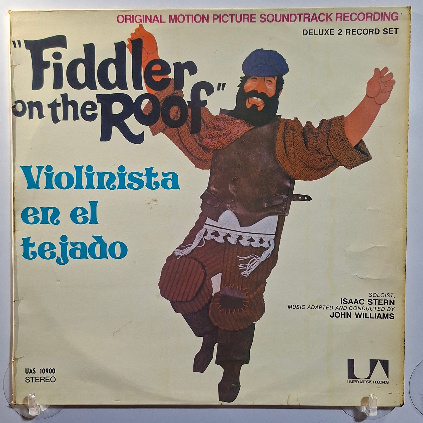 x2 lp Fiddler On The Roof Violinista En El Tejado soundtrack movie made peru 1972 gatefold soundtrack