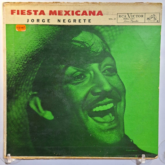 lp Jorge Negrete Fiesta Mexicana made mexico 1959 ranchera folk