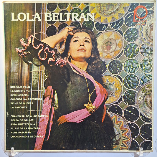 lp Lola Beltran Lola Beltran made mexico 1983 ranchera folk