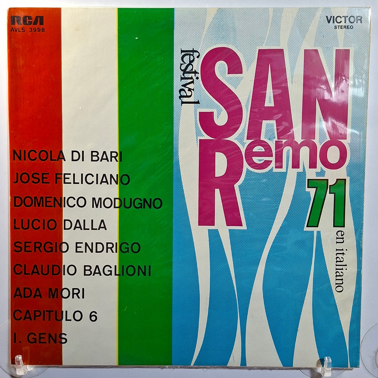 lp Festival San Remo 71 en italiano Nicola Di Bari Domenico Modugno Nicola Di Bari varios made peru 1971 balada pop