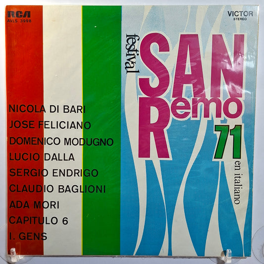 lp Festival San Remo 71 en italiano Nicola Di Bari Domenico Modugno Nicola Di Bari varios made peru 1971 balada pop