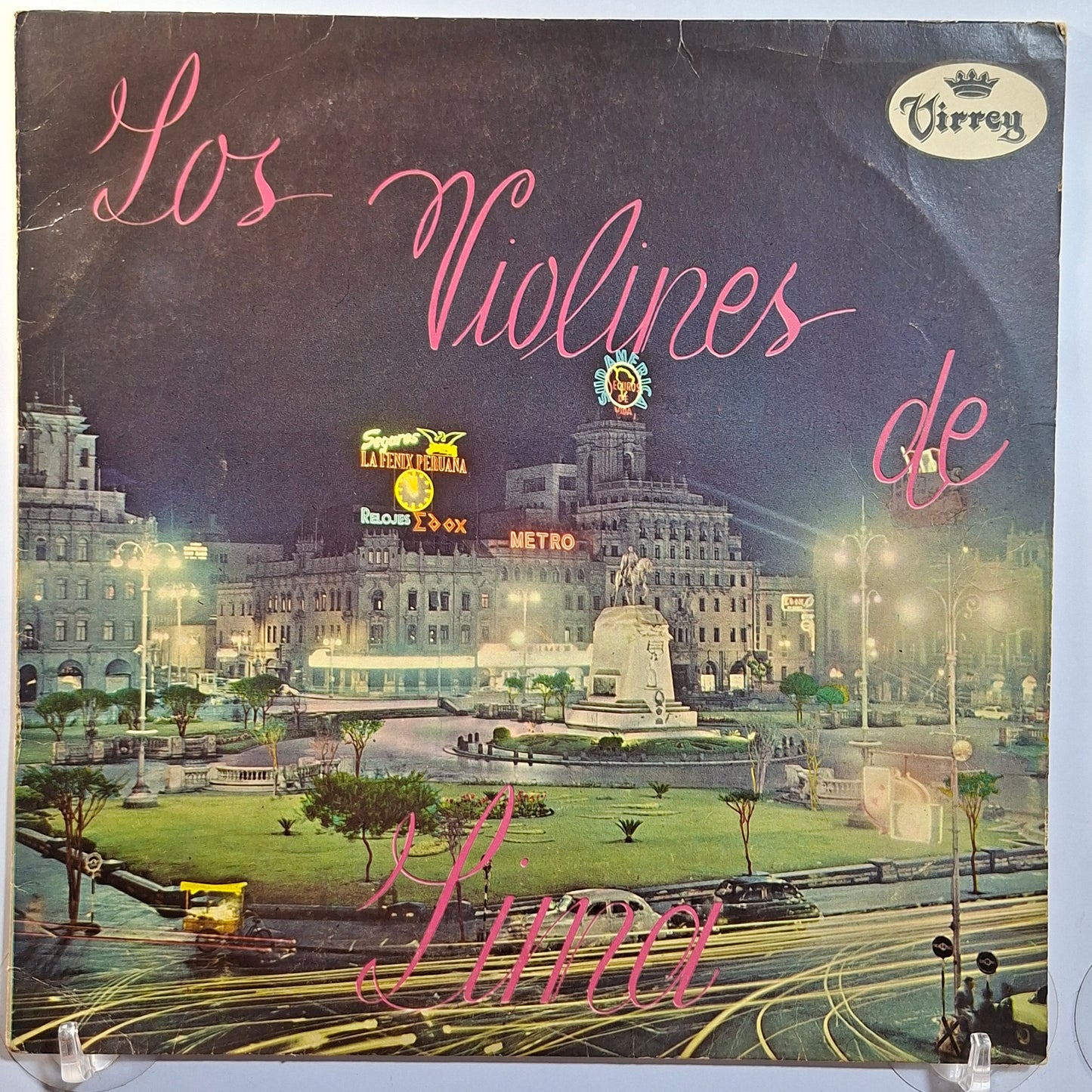 lp Los Violines De Lima julio santos made peru 1962 criollo folk