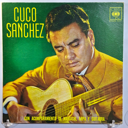 lp Cuco Sanchez Con Acompañamiento De Mariachi Arpa Y Guitarra made mexico 1970 ranchera folk