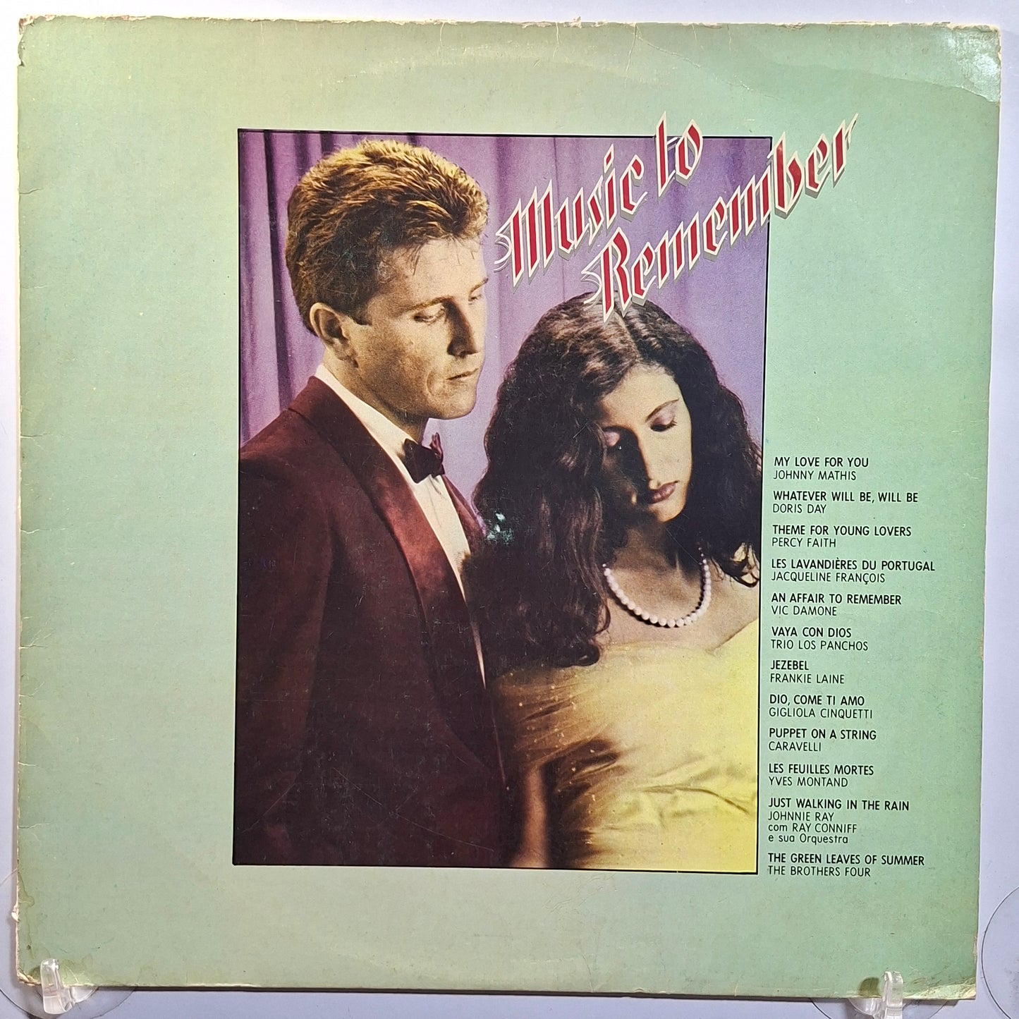 lp Music To Remember Johnny Mathis Doris Day Frankie Laine varios made brasil 1970 pop