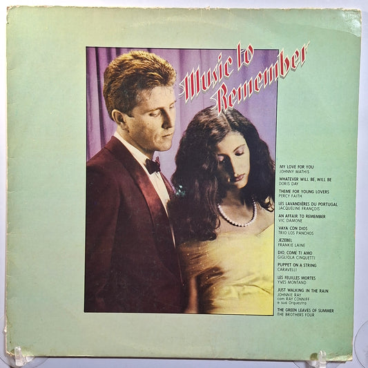 lp Music To Remember Johnny Mathis Doris Day Frankie Laine varios made brasil 1970 pop
