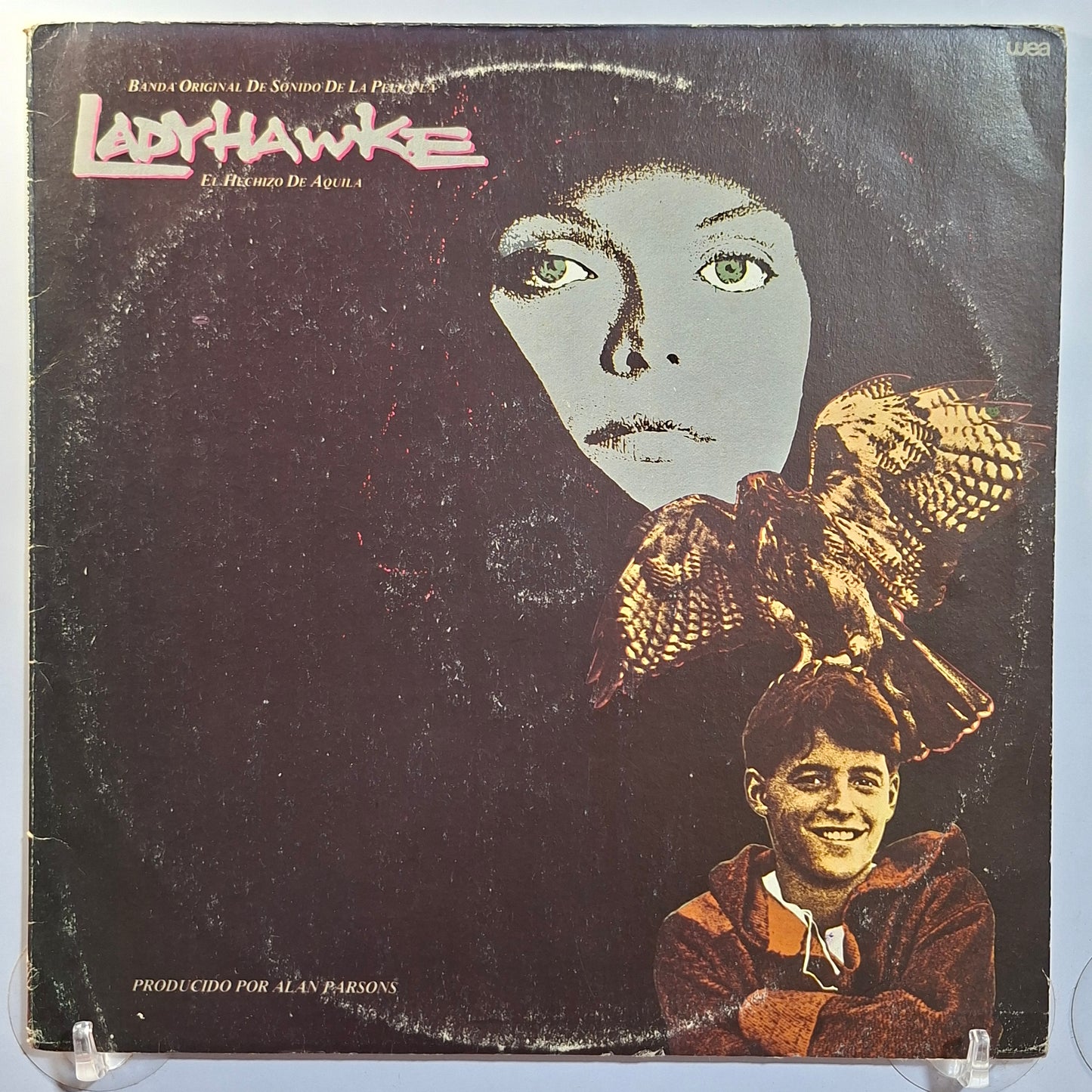 lp Ladyhawke el hechizo del halcon alan parsons & Andrew Powell The Philharmonia Orchestra made argentina 1985 soundtrack