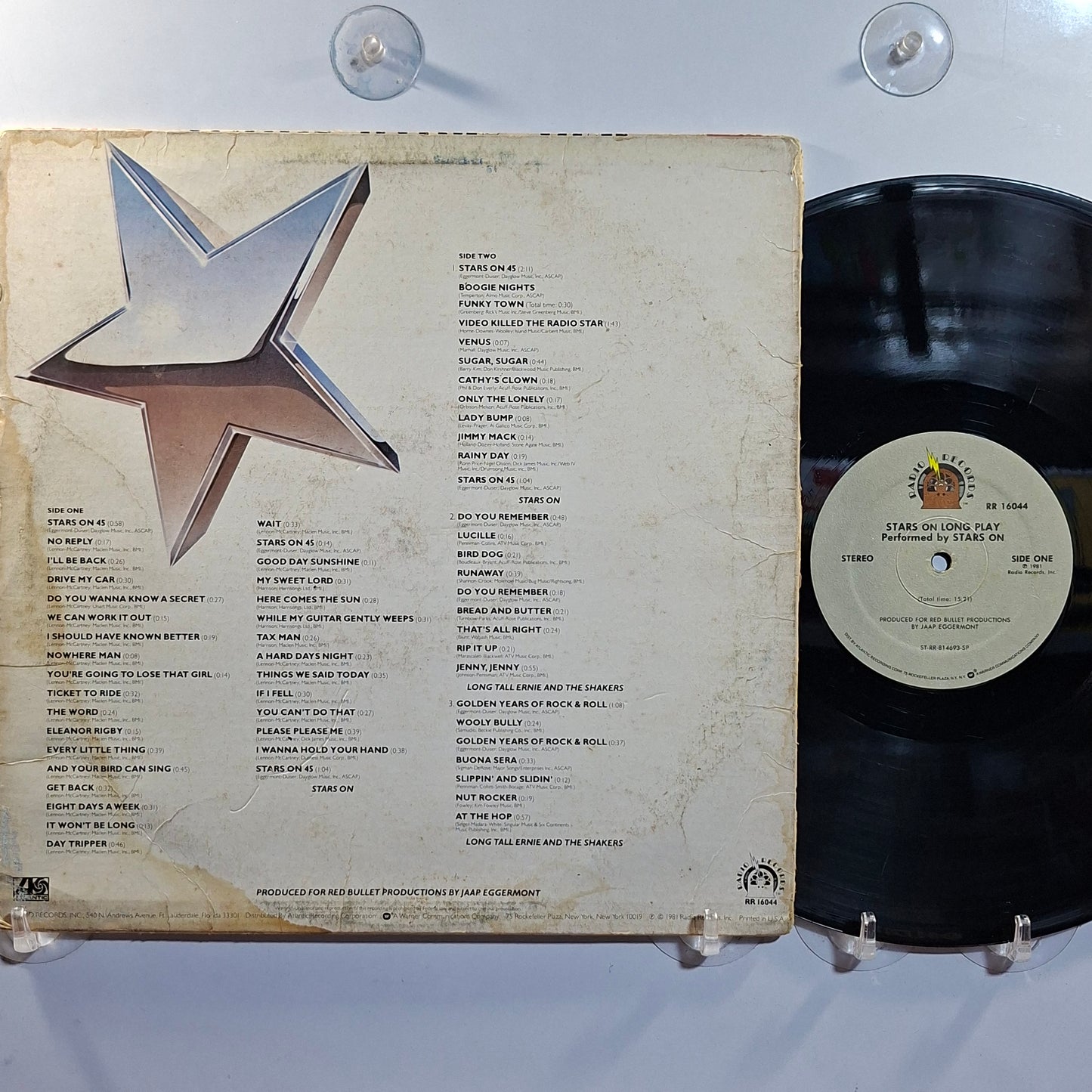 lp Stars On Long Play Medley beatles made usa 1981 rock