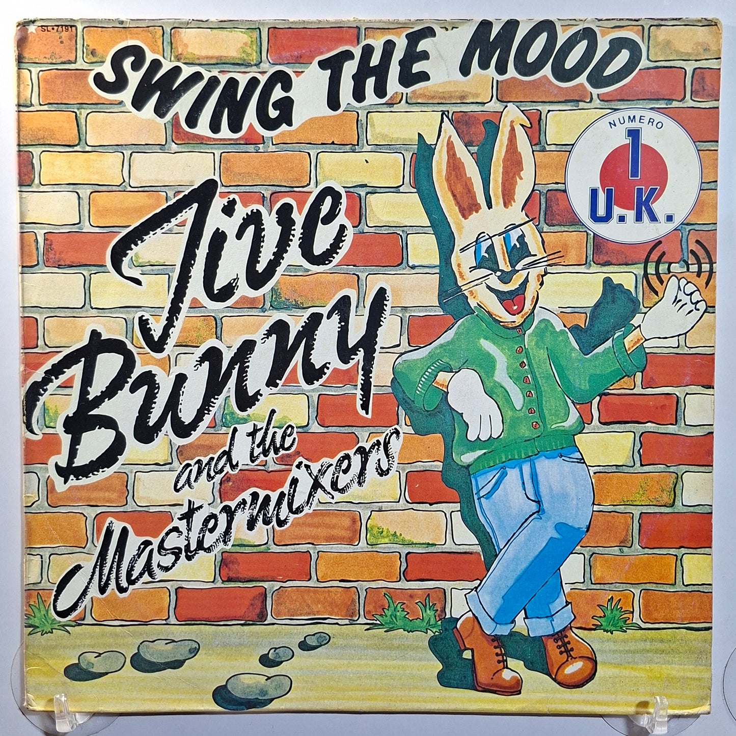 maxi single 12" Jive Bunny And The Mastermixers Swing The Mood made mexico 1989 Rock & Roll