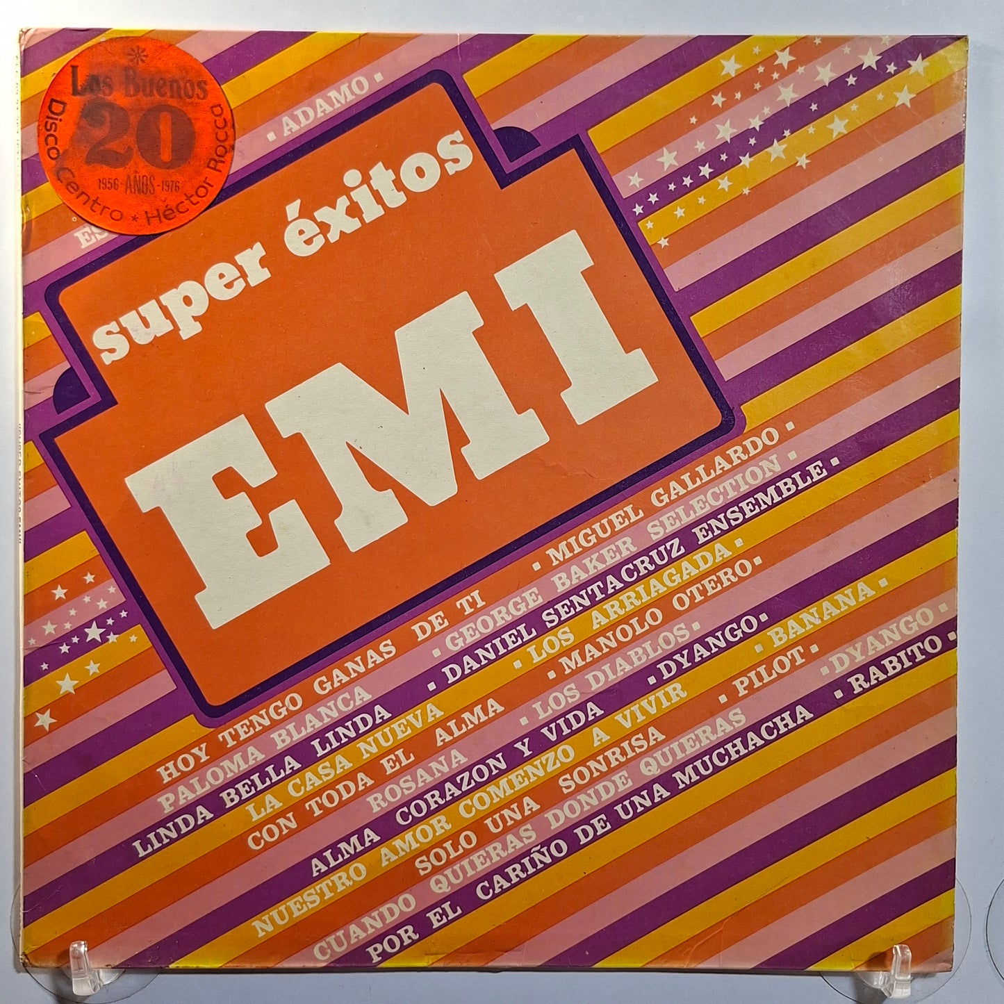 lp Super exitos Emi Adamo Rabito Dyango varios made peru 1980 latin pop