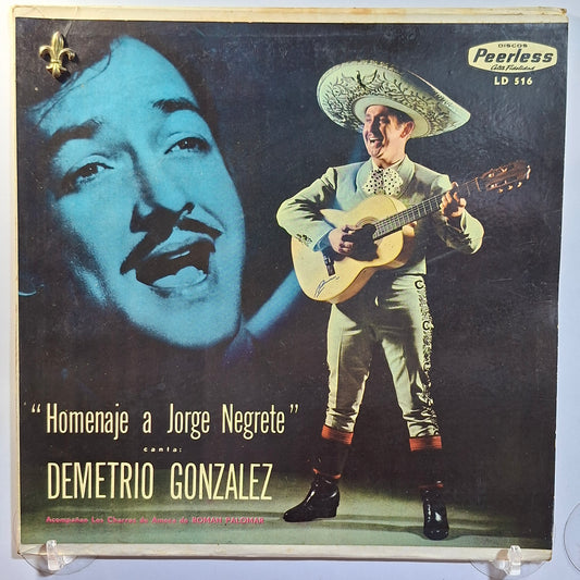 lp Demetrio Gonzalez Homenaje a Jorge Negrete made peru 1969 ranchera folk