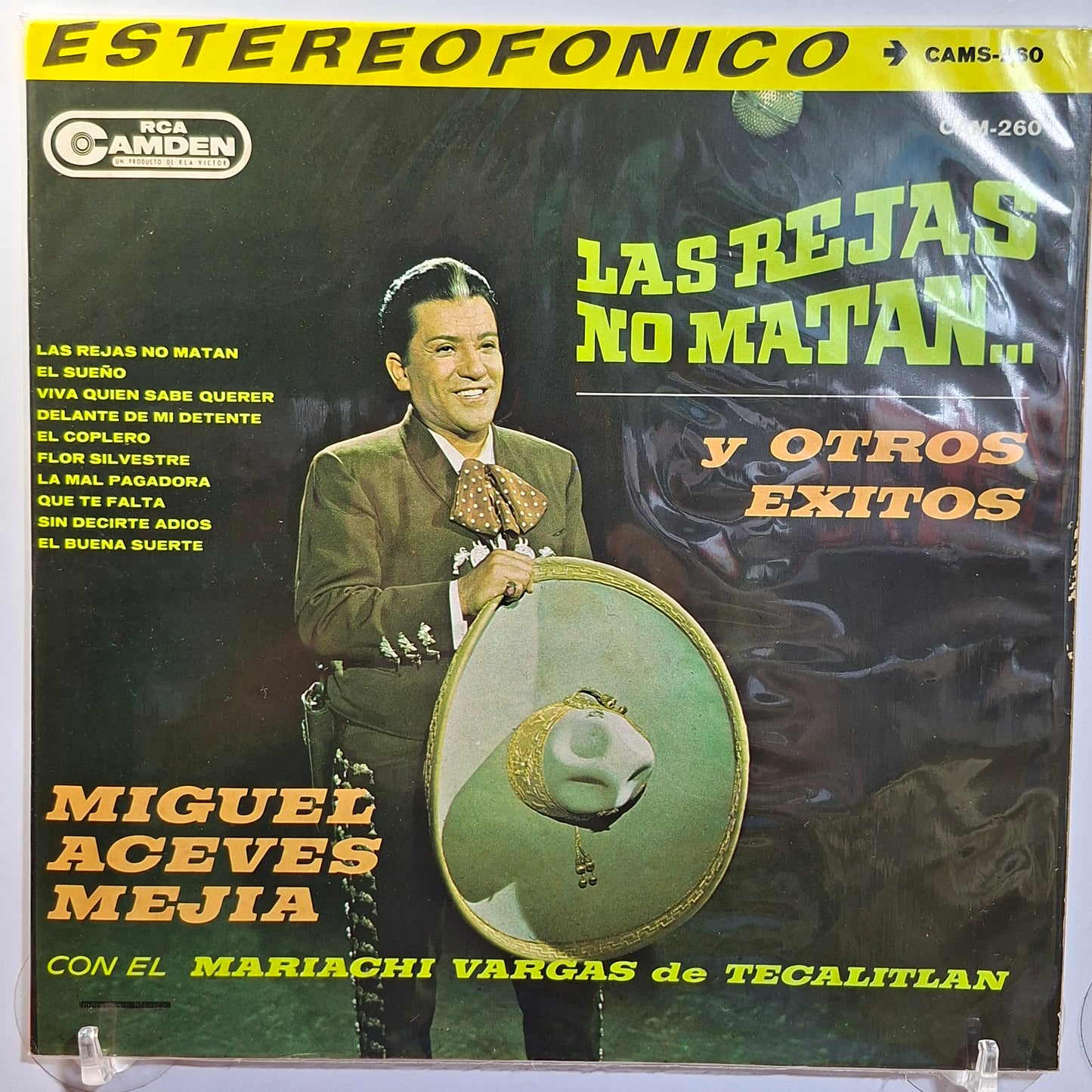 lp Miguel Aceves Mejia Las Rejas No Matan Y Otros exitos made peru 1967 ranchera folk
