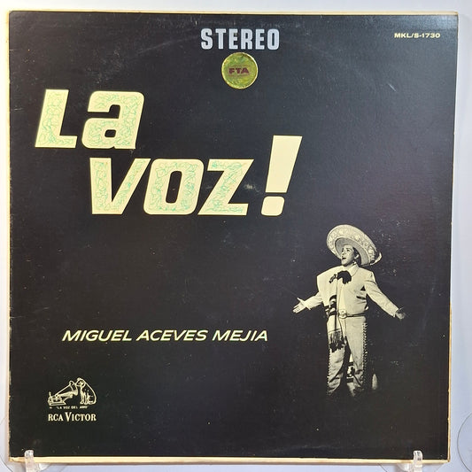 lp Miguel Aceves Mejia la voz made peru 1966 ranchera folk