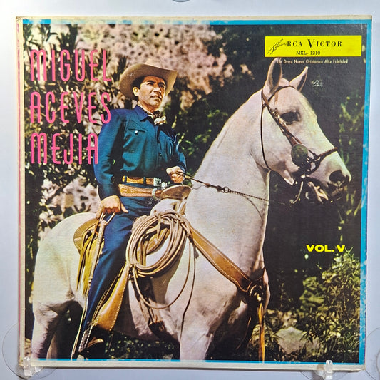lp Miguel Aceves Mejia Vol 5 made peru 1958 ranchera folk