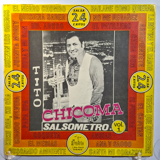 lp Tito Chicoma Salsometro Vol 1 made peru 1978 salsa