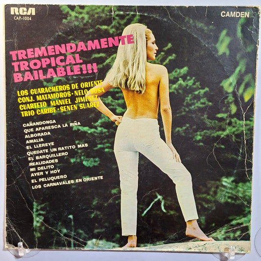 lp Tremendamente Tropical Bailable Los Guaracheros De Oriente Conjunto Matamoros Trio Caribe varios made peru 1980 son guaracha