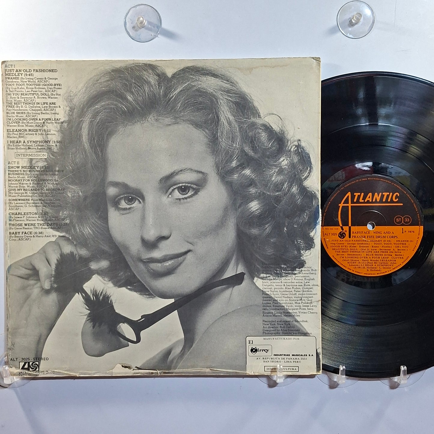 lp Wing And A Prayer Fife And Drum Corps Babyface made peru 1976 disco