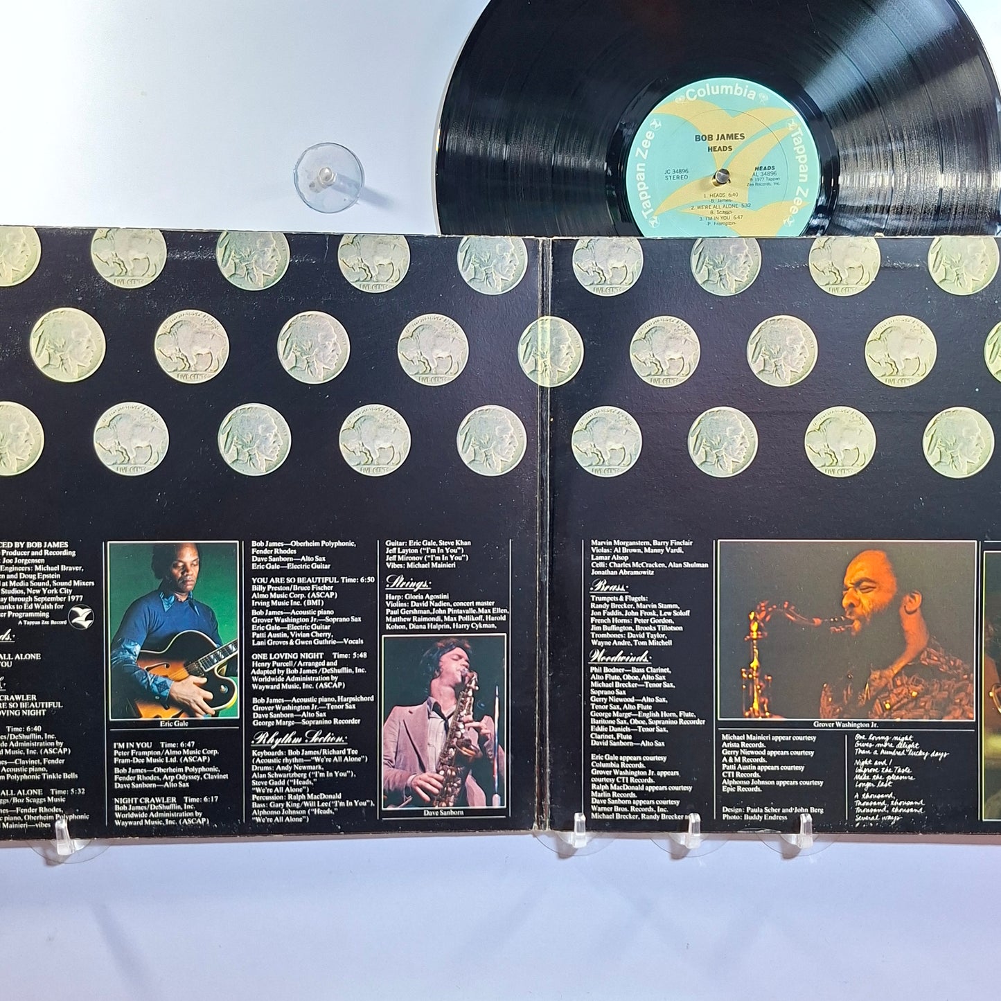 lp Bob James Heads made usa 1977 gatefold jazz funk