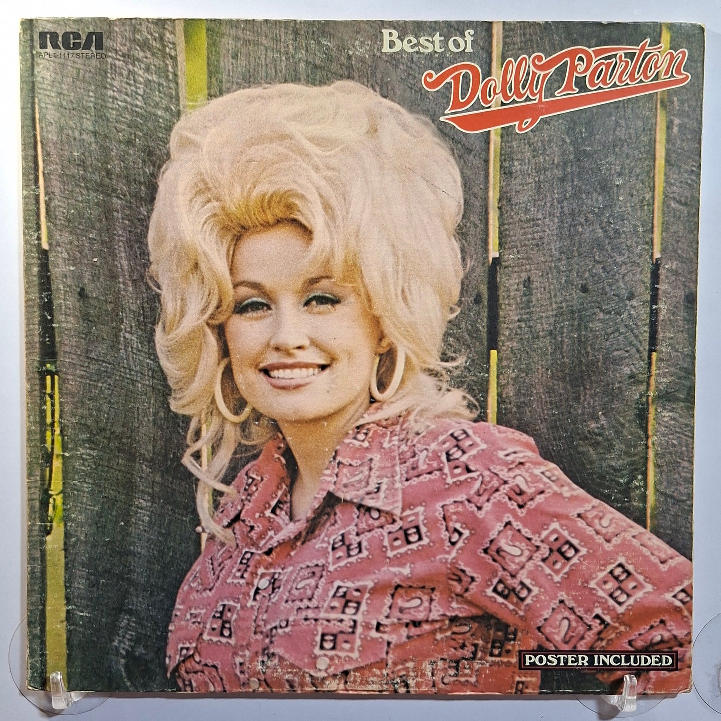 lp Dolly Parton Best Of Dolly Parton made usa 1975 gatefold country folk
