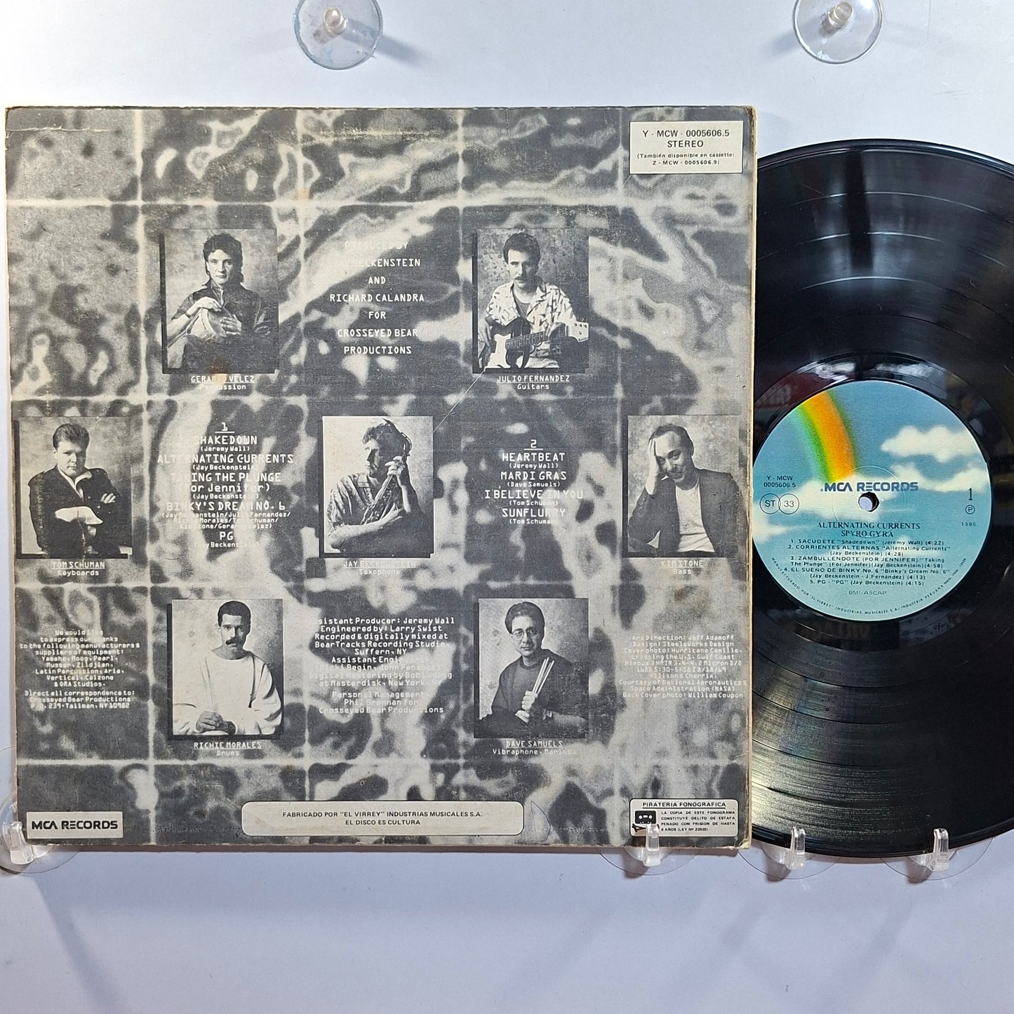 lp Spyro Gyra Alternating Currents made peru 1985 jazz rock