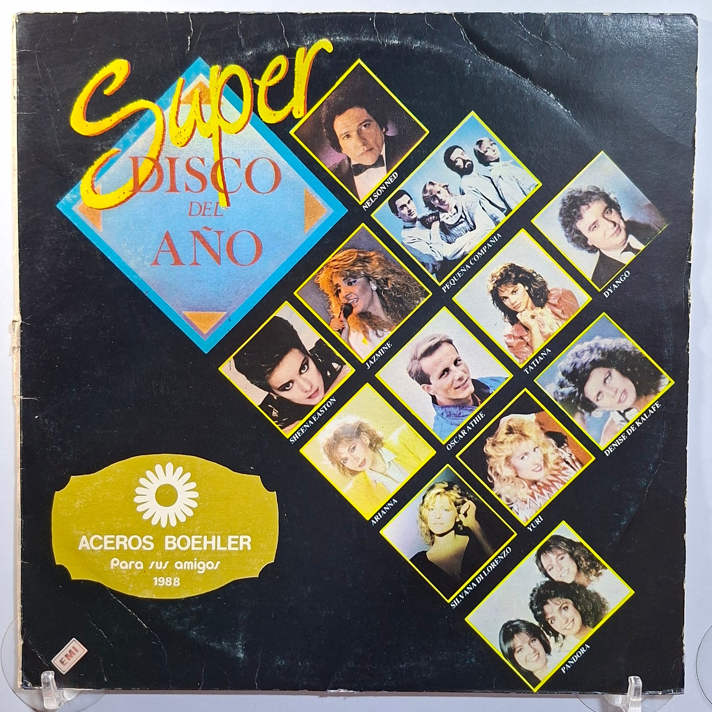 lp Super Disco Del Año Luis Miguel Sheena Easton Dyango varios made peru 1985 latin pop