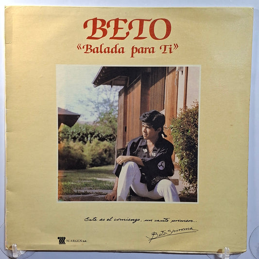 lp Alberto Shiroma beto balada para ti made peru 1980 balada