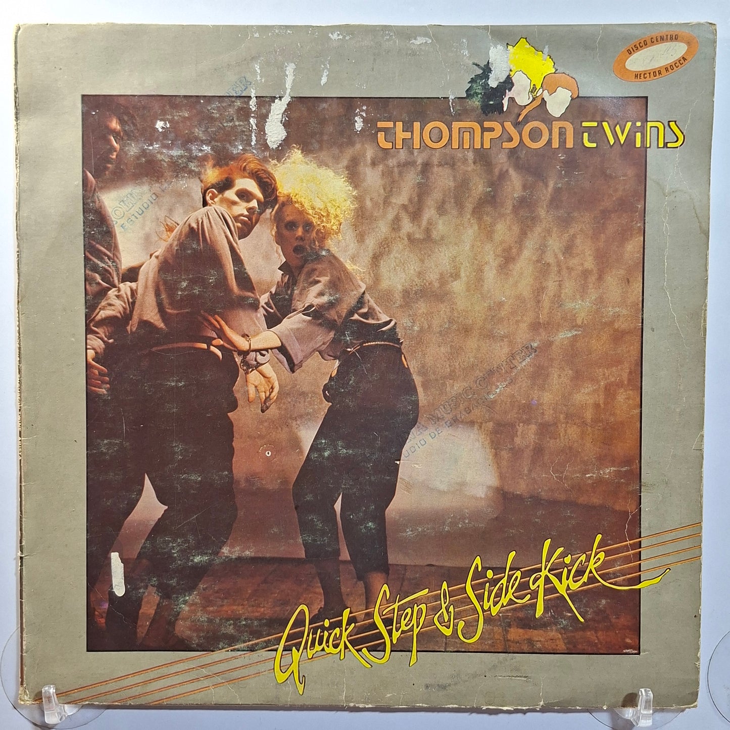 lp Thompson Twins Quick Step & Side Kick made peru 1983 rock