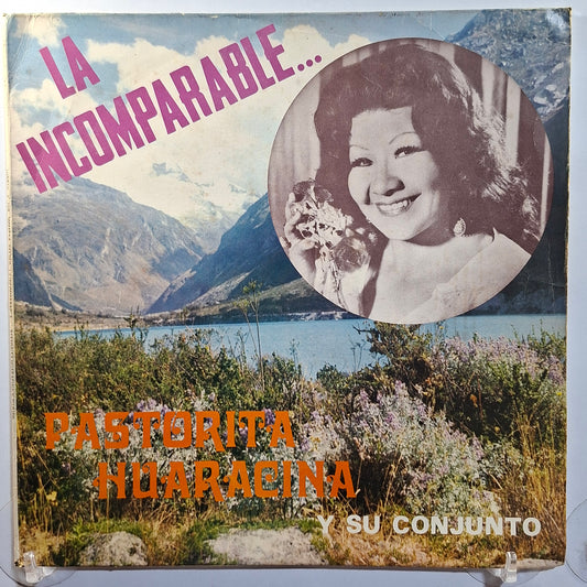lp Pastorita Huaracina La Incomparable Pastorita Huaracina made peru 1980 huayno folk
