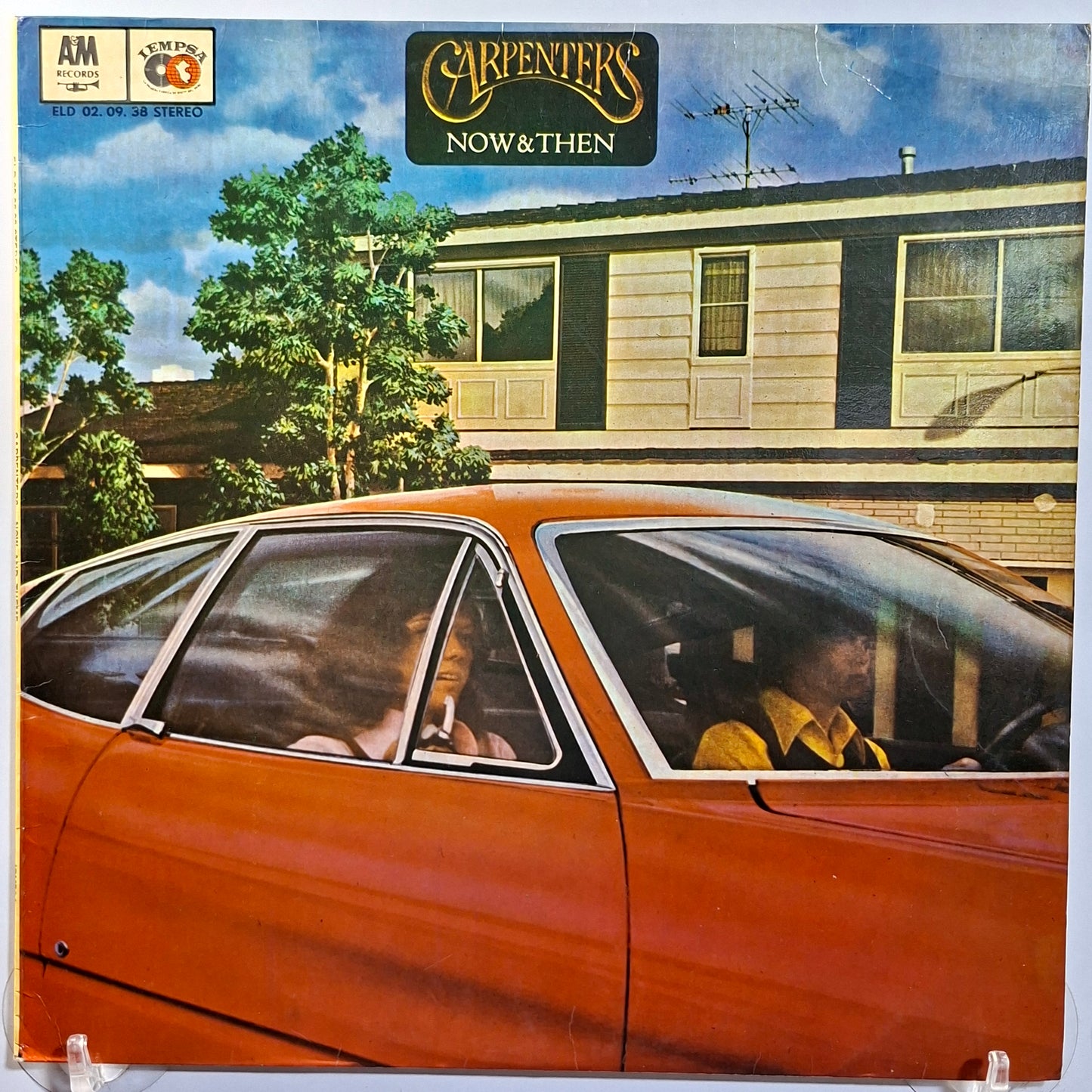 lp Carpenters Now & Then made peru 1973 gatefold pop rock