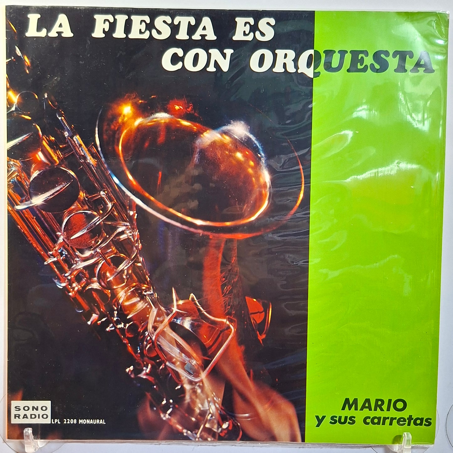 lp Mario y sus Carretas La Fiesta es con Orquesta made peru 1966 criollo folk