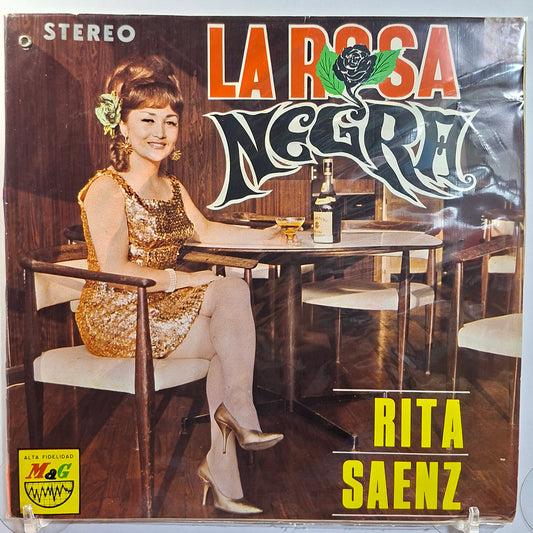 lp Rita Saenz La Rosa Negra made peru 1968 latin rock go go