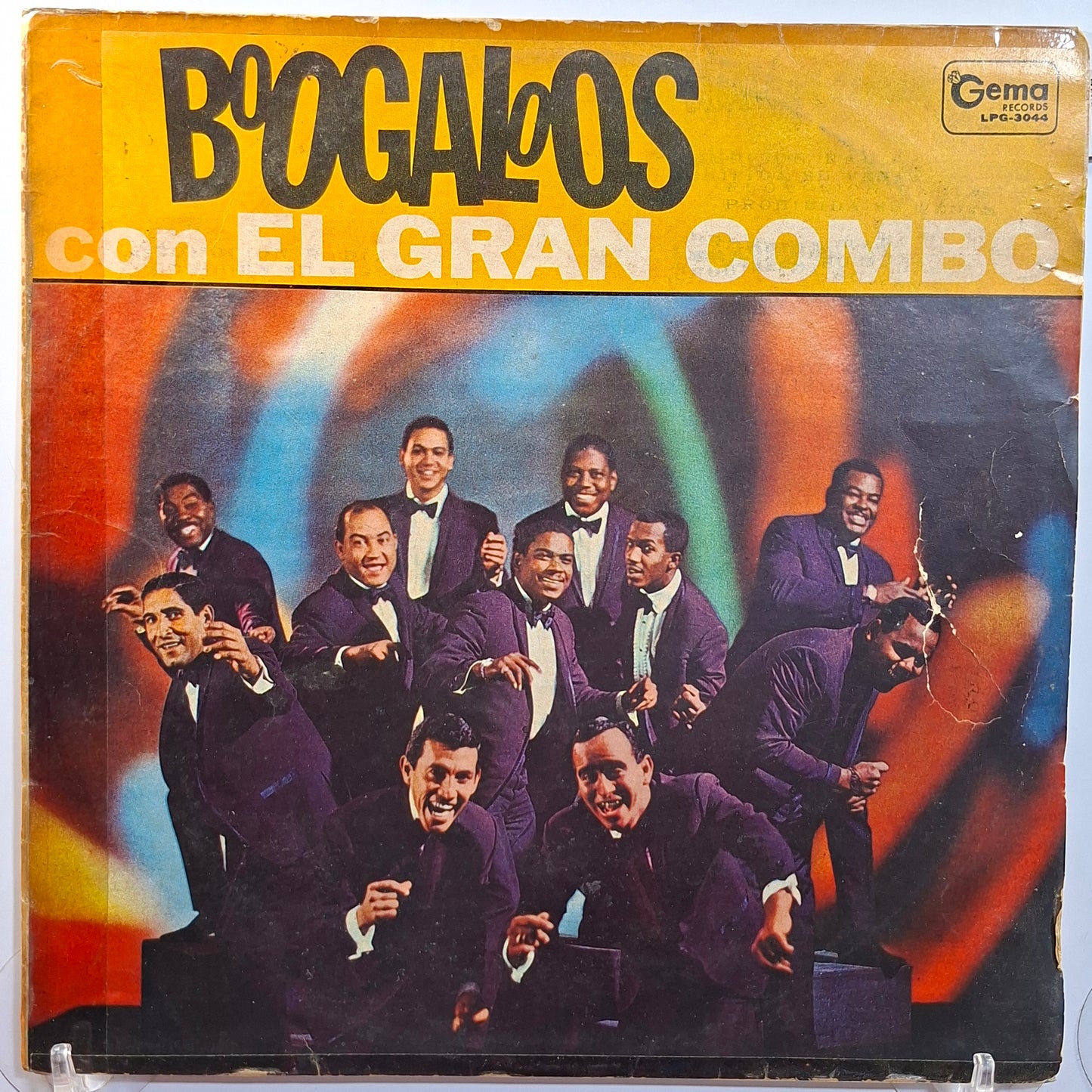 lp El Gran Combo Boogaloos Con El Gran Combo made peru 1967 disco color tropical latin